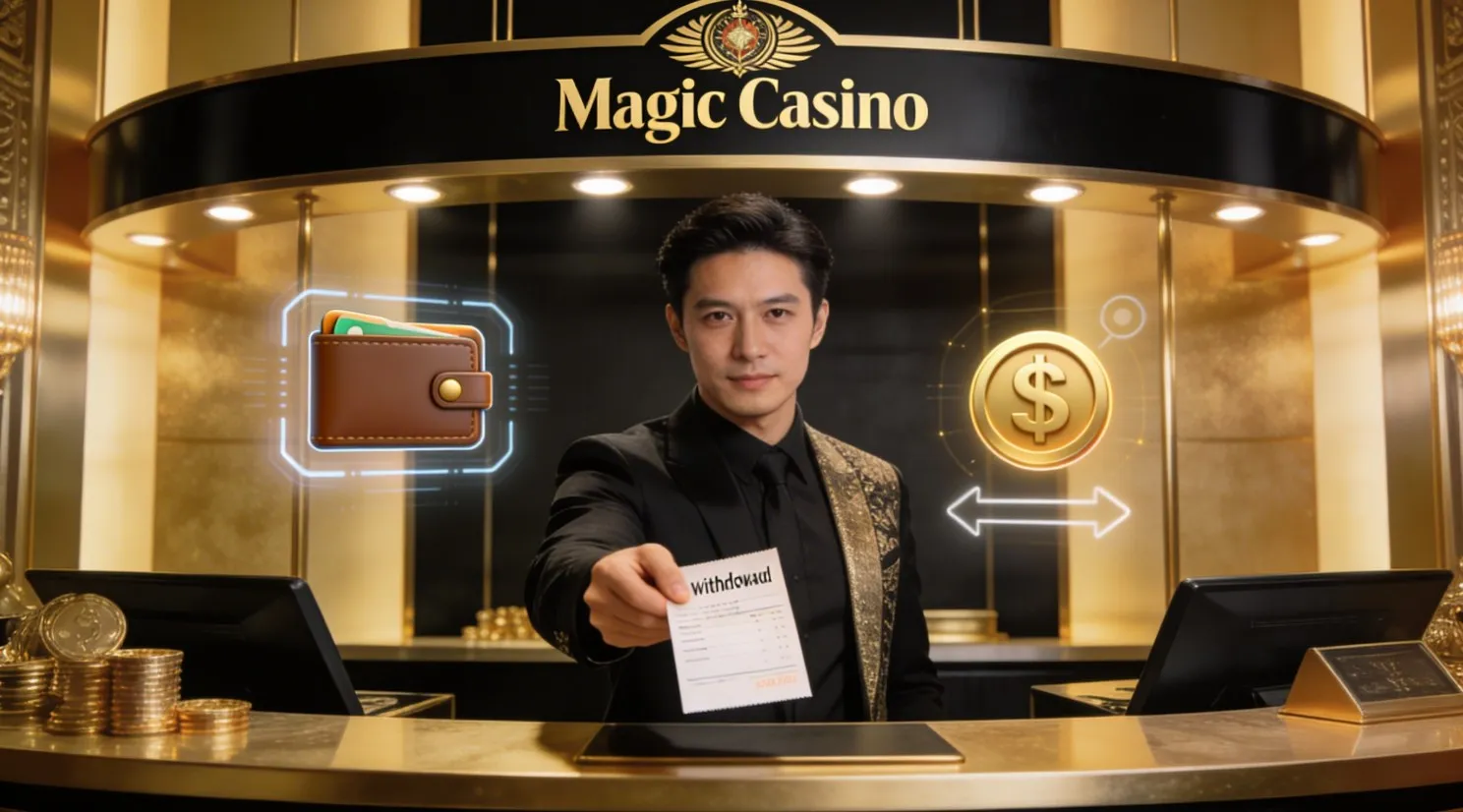 Magic Casino retirar dinero guía completa 2026