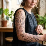Tatuajes Botánicos 2026: los diseños floral más tendencia